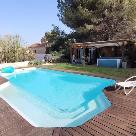 Apartment Le Cabanon Piscine Jacuzzi Sauna Paillote La Seyne-sur-Mer